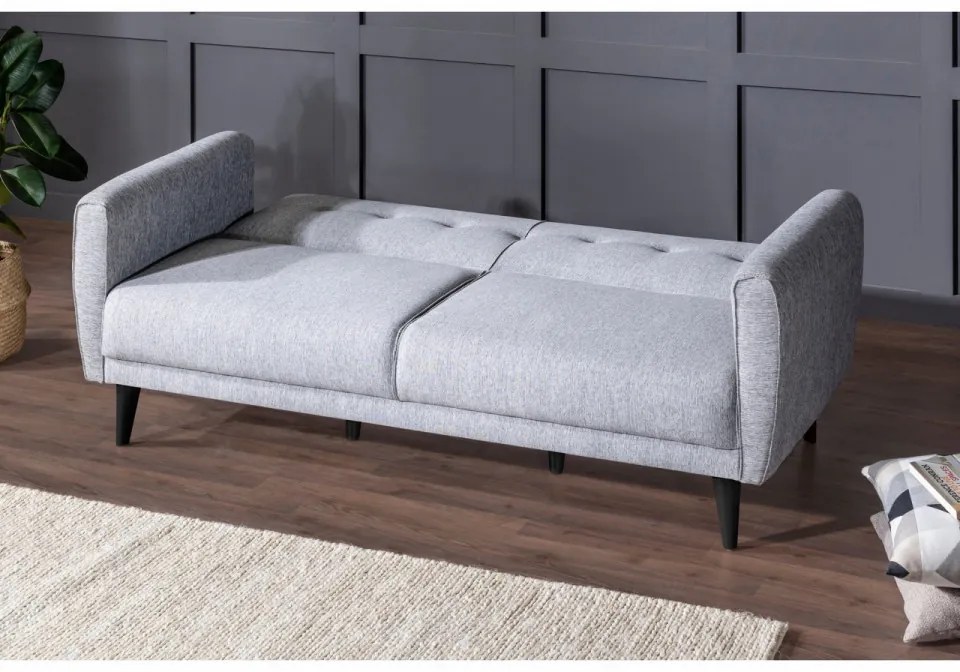 Set Canapea Extensibilă si Fotoliu Aria - S, Gri