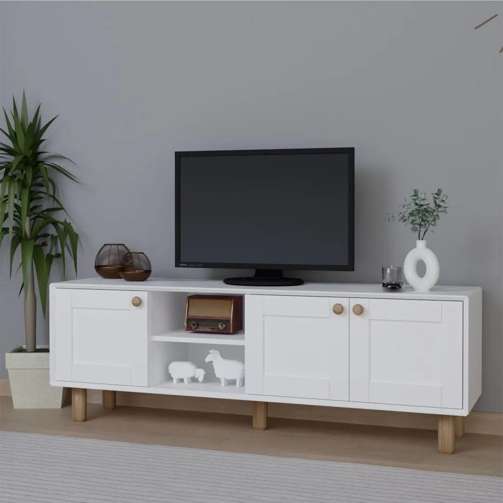 Masă TV Bohsody T (alb). 1127710