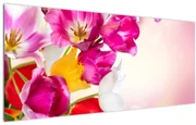 Tablou cu lalele (120x50 cm)