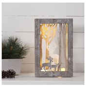 Decorațiune LED de Crăciun FAUNA 10xLED/0,03W/2xAA Eglo 410415