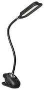 Immax 08998L - Lampă de birou LED+CCT, reglabilă, cu clemă CLIP, 7,5W/230V, neagră
