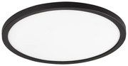 Plafonieră LED Rabalux 71098 GONZALO LED/36W/230V d. 50 cm negru