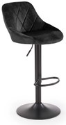 Scaun tip bar Henrietta (negru). Promo -7%. 1039559