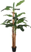 vidaXL Bananier artificial 22 frunze 200 cm verde