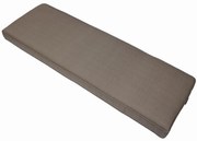 Perna de sezut pentru banca PANAMA TAUPE 120x40 cm, maro