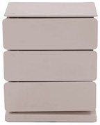 Comodă taupe din metal 37x45x26 cm Joey – Spinder Design