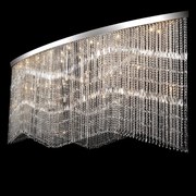 Lustra aplicata moderna cristal Bohemia, L-300cm L17 010/38/3, 3-SK; F 2 coat