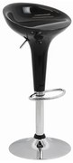 Scaun de bar Negru ABS 101 - Modern, Reglabil, Confortabil