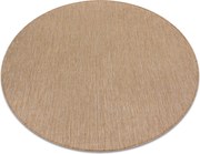 Covor SISAL SION cerc A5165A Melanj țesute plate natural