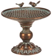 Suport metalic pentru aranjamente florale sauadăpătoare Romance, 28 x 28 x 24 cm, culoare cupru