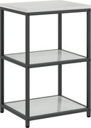 vidaXL Depozitare pentru bucătărie Argintiu 60 x 50 x 92 cm Oțel