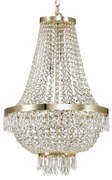 Lustra, Pendul cristal, inaltime reglabila, diam.45cm, CAESAR SP9 ORO 114736