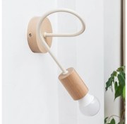 Aplica de perete OXFORD 1xE27/15W/230V pin/crem