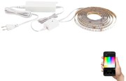 Bandă LED RGBW dimabilă 5m LED/11W/12/230V 2700-6500K Eglo 99686