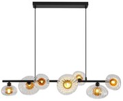 Lustra sticla transparenta si chihlimbar Sunbeam 7L