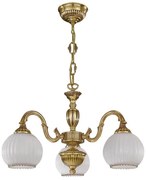 Candelabru din alama cu 3 brate design italian 9300