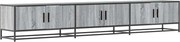 vidaXL Dulap TV, gri sonoma, 240x35x41 cm, lemn prelucrat