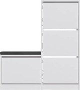 Dulap pentru pantofi Dude White