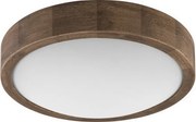 Brilagi - Plafonieră LED CARVALHO SLIM 1xE27/15W/230V stejar nuc diam. 27 cm