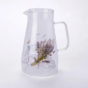 Carafă din sticlă LAVANDĂ 1450 ml