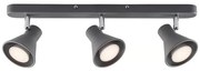 Nordlux - Spot EIK 3xGU10/35W/230V gri