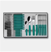 Victorinox - Set de tacâmuri SWISS CLASSIC, 24 piese, turcoaz