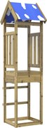 vidaXL Turn de joacă Maro 52.5 x 46.5 x 208 cm Lemn impregnate solid