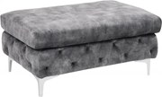 Taburete elegant Modern Barock gri inchis