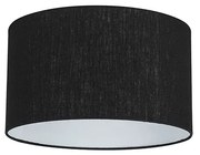 Abajur din material textil negru 35/35/20
