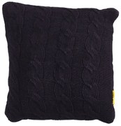 Perna decorativa CABLISS 45x45 cm, negru