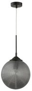 Lustra / Pendul design modern Athena negru/fumuriu NVL-9191210