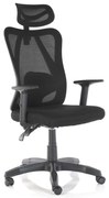 Scaun de birou Listo, negru
