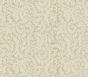 Tapet Audley, Taupe Metallic Luxury Leaf, 1838 Wallcoverings, 5.3mp / rola