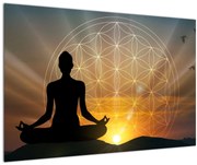 Tablou cu meditație (90x60 cm)