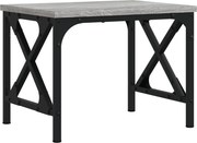 vidaXL Suport imprimantă, gri sonoma, 40x30x31 cm, lemn prelucrat
