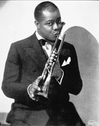 Fotografie Louis Armstrong (1900-71) c.1930, American Photographer,