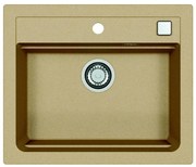 Chiuvetă de bucătărie ALVEUS 1131994 ATROX 59x50 cm bej