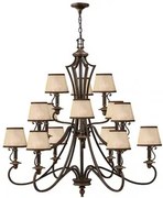 Candelabru clasic PLYMOUTH 15 becuri E14 Elstead HK/PLYMOUTH15