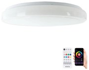 Plafonieră LED RGBW dimabilă Aigostar MESH LED/36W/230V + telecomandă