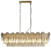 Candelabru oval cristal design lux decorativ Belle 8L