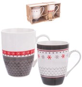 Căni din ceramică CHRISTMAS 350 ml 2 buc