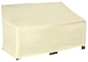 Outsunny Husă de protecție pentru mobilier de grădină cearceaf impermeabil 140L x 84l x 56/94H cm Oxford de înaltă densitate 600D Bej | Aosom Romania