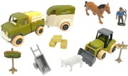 Set jucării Tractor Fermă