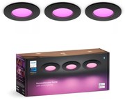 SET 3x corp de iluminat LED RGBW dimabil pentru baie Philips Hue SLIM LED/8,3W/230V