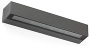 Aplica LED de exterior ambientala design modern IP65 DORO-20 gri inchis
