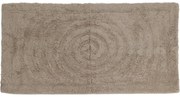 Covor de baie Circle bej închis , 45 x 75 cm