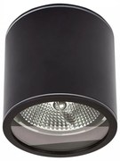 Spot pentru baie CHLOE AR111 1xGU10/15W/230V IP44 negru rotund