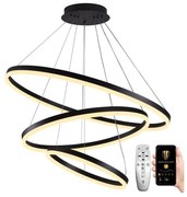 Lustră LED pe cablu dimabilă LED/125W/230V 3000-6500K + telecomandă