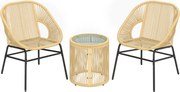 Outsunny bistro mobilier ratan polyrattan | Aosom Romania