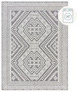 Covor gri lavabil din janilie 160x240 cm Jaipur – Flair Rugs